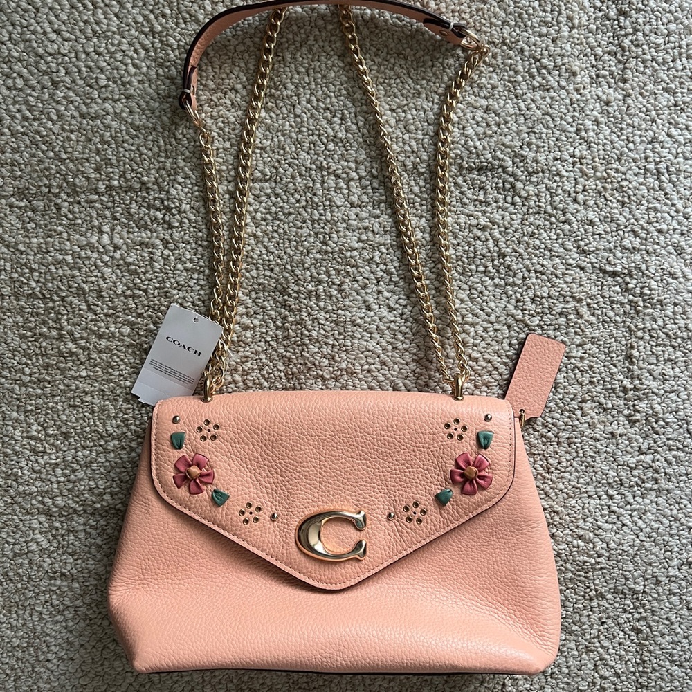 Coach leather bag